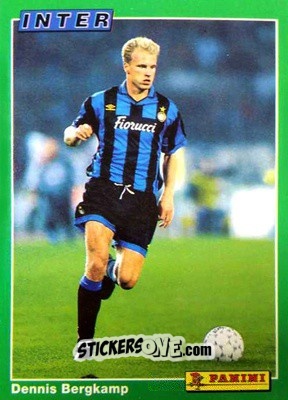 Cromo Dennis Bergkamp - Calcio Cards 1994-1995 n. 42 - Panini