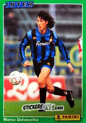 Cromo Marco Delvecchio - Calcio Cards 1994-1995 n. 43 - Panini