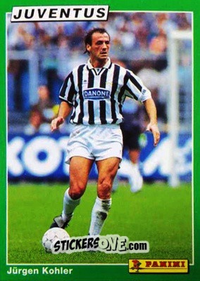 Sticker Jurgen Kohler - Calcio Cards 1994-1995 n. 47 - Panini
