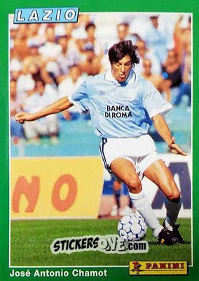 Figurina Jose Antonio Chamot - Calcio Cards 1994-1995 n. 56 - Panini