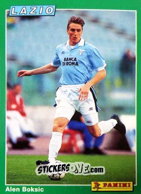 Figurina Alen Boksic - Calcio Cards 1994-1995 n. 62 - Panini