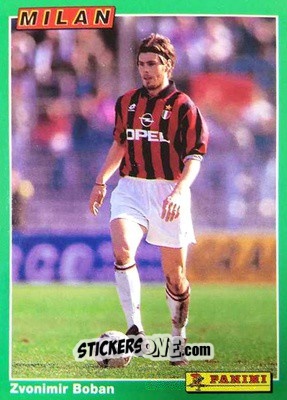 Cromo Zvonimir Boban - Calcio Cards 1994-1995 n. 69 - Panini