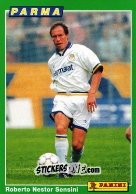 Figurina Roberto Nestor Sensini - Calcio Cards 1994-1995 n. 92 - Panini