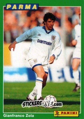 Figurina Gianfranco Zola - Calcio Cards 1994-1995 n. 93 - Panini