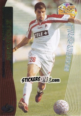 Figurina Rachid Neqrouz - Calcio Cards 1999-2000. Serie 2 n. 2 - Panini