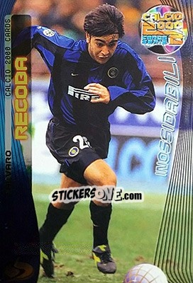 Figurina Alvaro Recoba - Calcio Cards 1999-2000. Serie 2 n. 13 - Panini