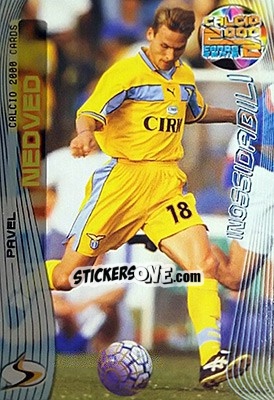 Cromo Pavel Nedved - Calcio Cards 1999-2000. Serie 2 n. 18 - Panini