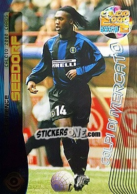 Figurina Clarence Seedorf - Calcio Cards 1999-2000. Serie 2 n. 53 - Panini