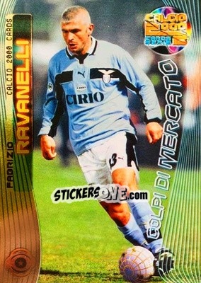 Cromo Fabrizio Ravanelli - Calcio Cards 1999-2000. Serie 2 n. 55 - Panini