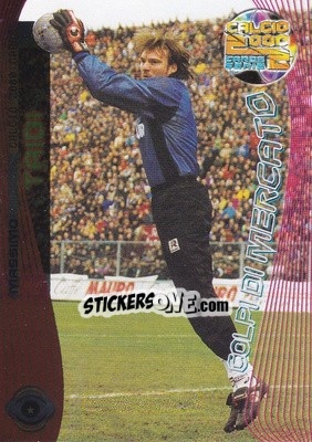 Figurina Massimo Taibi - Calcio Cards 1999-2000. Serie 2 n. 62 - Panini