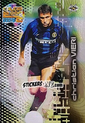 Cromo Christian Vieri - Calcio Cards 1999-2000. Serie 2 n. 72 - Panini