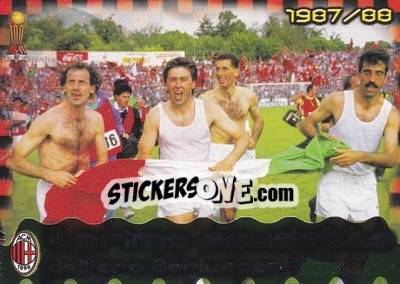 Cromo Scudetto 1987/88 - Calcio Cards 1999-2000. Serie 2 n. M1 - Panini