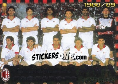 Cromo Coppa Dei Campioni 1989 - Calcio Cards 1999-2000. Serie 2 n. M5 - Panini