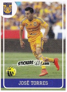 Cromo Jose Torres - Liga BBVA Bancomer Clausura 2015 n. 285 - Panini