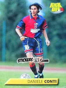 Cromo Daniele Conti - Calcio 1999-2000. Kick Off n. 33 - Merlin