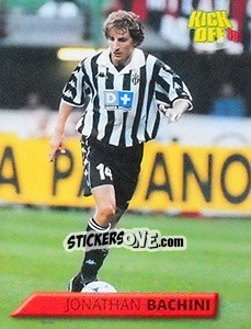Figurina Jonathan Bachini - Calcio 1999-2000. Kick Off n. 66 - Merlin