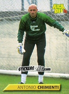 Figurina Antonio Chimenti - Calcio 1999-2000. Kick Off n. 87 - Merlin