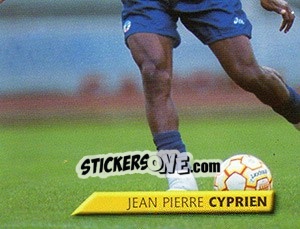 Figurina Jean Pierre Cyprien - Calcio 1999-2000. Kick Off n. 89 - Merlin
