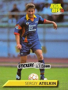 Cromo Sergiy Atelkin - Calcio 1999-2000. Kick Off n. 97 - Merlin