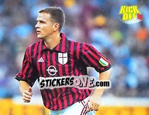 Figurina Oliver Bierhoff - Calcio 1999-2000. Kick Off n. 100 - Merlin