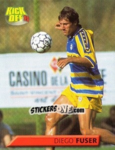 Cromo Diego Fuser - Calcio 1999-2000. Kick Off n. 123 - Merlin