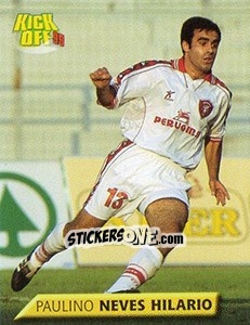 Figurina Paulinho Neves Hilario - Calcio 1999-2000. Kick Off n. 133 - Merlin