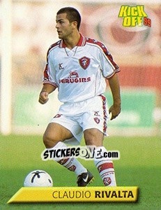 Cromo Claudio Rivalta - Calcio 1999-2000. Kick Off n. 136 - Merlin