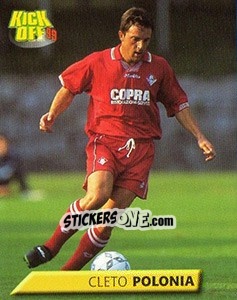 Figurina Cleto Polonia - Calcio 1999-2000. Kick Off n. 146 - Merlin