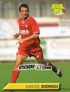 Cromo Davide Dionigi - Calcio 1999-2000. Kick Off n. 152 - Merlin