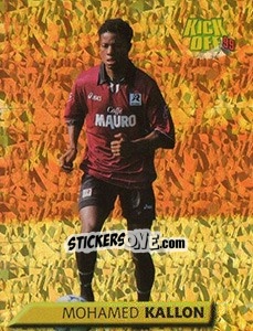 Cromo Mohamed Kallon - Calcio 1999-2000. Kick Off n. 153 - Merlin