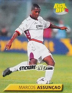 Figurina Marcos Assuncao - Calcio 1999-2000. Kick Off n. 171 - Merlin