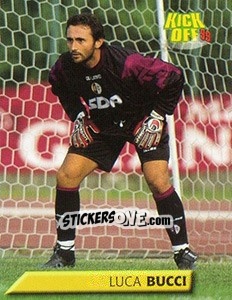 Figurina Luca Bucci - Calcio 1999-2000. Kick Off n. 178 - Merlin