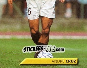 Cromo Andre Cruz - Calcio 1999-2000. Kick Off n. 180 - Merlin