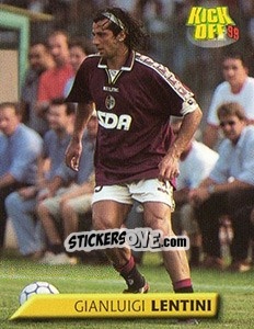 Cromo Gianluigi Lentini - Calcio 1999-2000. Kick Off n. 187 - Merlin