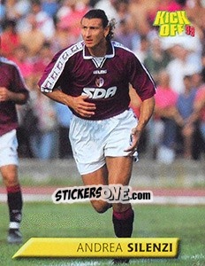 Figurina Andrea Silenzi - Calcio 1999-2000. Kick Off n. 188 - Merlin