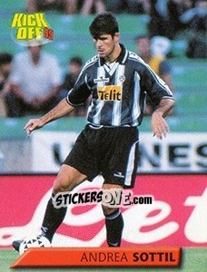 Cromo Andrea Sottil - Calcio 1999-2000. Kick Off n. 195 - Merlin