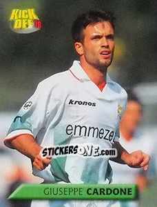 Figurina Giuseppe Cardone - Calcio 1999-2000. Kick Off n. 205 - Merlin