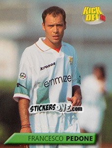 Figurina Francesco Pedone - Calcio 1999-2000. Kick Off n. 211 - Merlin