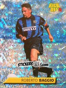 Figurina Roberto Baggio - Calcio 1999-2000. Kick Off n. D - Merlin