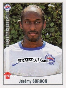 Figurina Sorbon - FOOT 2010-2011 n. 117 - Panini