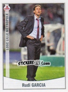 Cromo Rudi Garcia (Entraineur) - FOOT 2010-2011 n. 160 - Panini