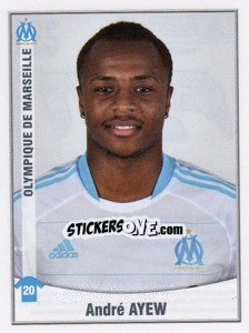 Cromo Andre Ayew - FOOT 2010-2011 n. 256 - Panini