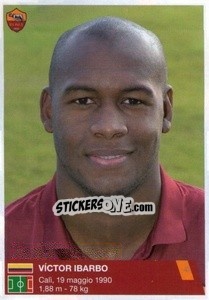 Cromo Victor Ibarbo - AS Roma 2014-2015 n. A2 - Erredi Galata Edizioni