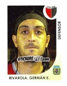 Cromo Rivarola German E. - Apertura 2008 n. 68 - Panini