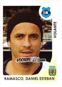 Figurina Ramasco Daniel Esteban - Apertura 2008 n. 109 - Panini