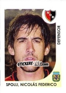 Cromo Spolli Nicolas Federico - Apertura 2008 n. 197 - Panini