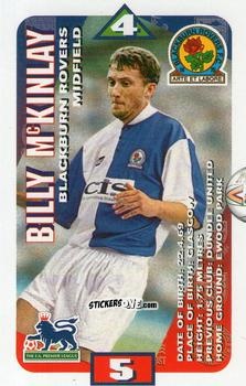 Figurina Billy McKinlay - Squads Premier League 1996-1997. Pro Edition n. 18 - Subbuteo