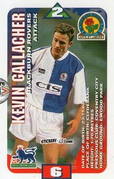 Cromo Kevin Gallacher - Squads Premier League 1996-1997. Pro Edition n. 21 - Subbuteo