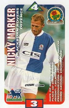 Figurina Nicky Marker - Squads Premier League 1996-1997. Pro Edition n. 22 - Subbuteo