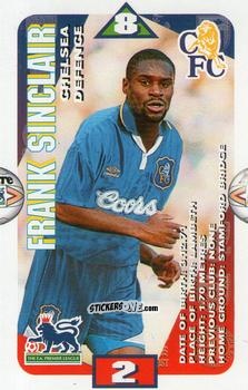 Sticker Frank Sinclair - Squads Premier League 1996-1997. Pro Edition n. 29 - Subbuteo